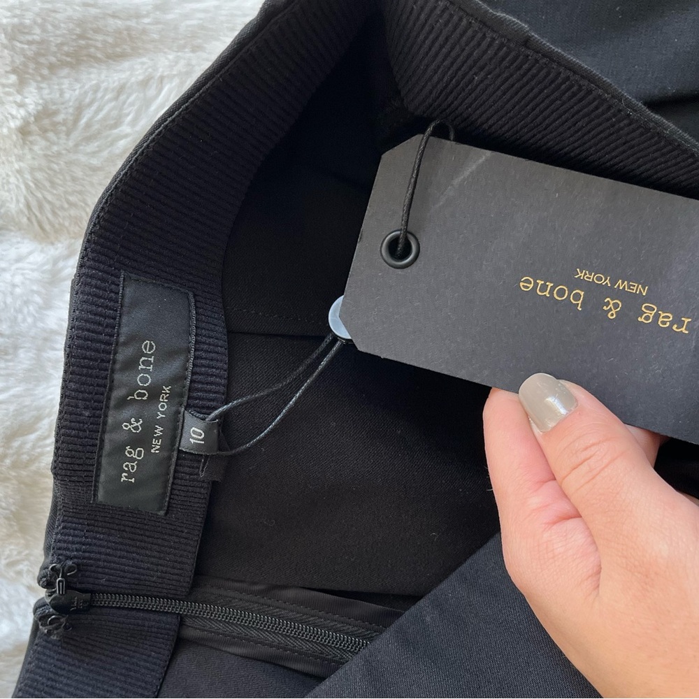 rag & bone Black Skinny Pants - Picture 9 of 13